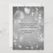 Pumpkin In A Hat Flowers Happy Halloween Card シーズンカード (裏面)