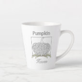 Pumpkin In Light Latte- Pumpkin Delight カフェラテマグ (右)