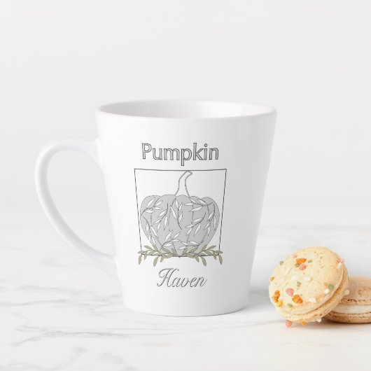 Pumpkin In Light Latte- Pumpkin Delight カフェラテマグ (インサイチュ)