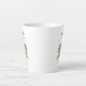 Pumpkin In Light - Pumpkin Bliss カフェラテマグ (正面)