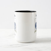 Pumpkin In Light - Pumpkin Delight  ツートーンマグカップ (中央)