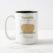 Pumpkin In Light - Pumpkin Harvest ツートーンマグカップ (左)