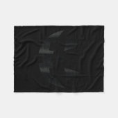 Pumpkin Jack Halloween O Lantern  フリースブランケット (正面(横))