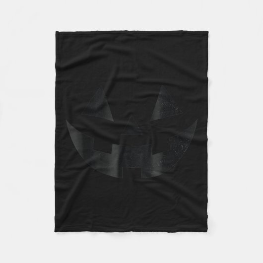 Pumpkin Jack Halloween O Lantern  フリースブランケット (正面)