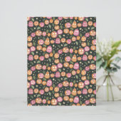 Pumpkin Jack-o'-lantern Parade Scrapbook Paper (スタンド正面)