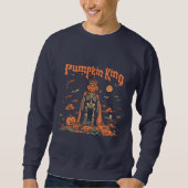 Pumpkin King | ExDesigner | Halloween スウェットシャツ (正面)