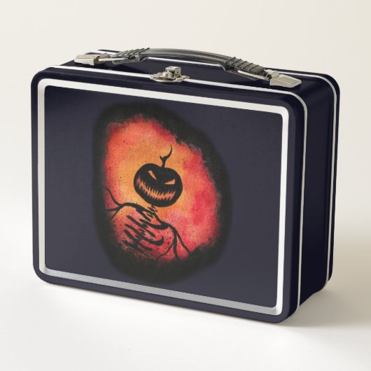 Pumpkin King Lunchbox メタルランチボックス (正面)