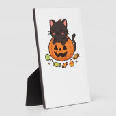 Pumpkin Kitty Parade Essential T-Shirt フォトプラーク (側面)