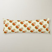 🛋️ **Pumpkin Long Pillow Cover ボディピロー (正面)