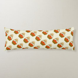 🛋️ **Pumpkin Long Pillow Cover ボディピロー