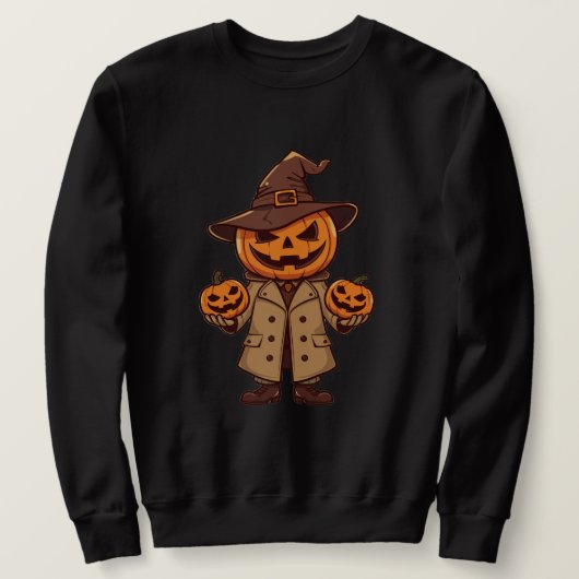 Pumpkin man sweatshirt スウェットシャツ (デザイン正面)