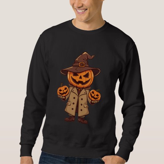 Pumpkin man sweatshirt スウェットシャツ (正面)