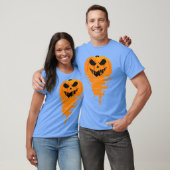 Pumpkin Meltdown funny for halloween by el mehdi Tシャツ (ユニセックス)