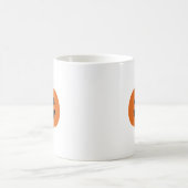 Pumpkin Painting Jack O Lantern Autumn Coffee Mug コーヒーマグカップ (中央)