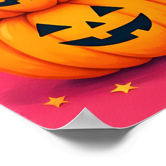 Pumpkin Parade Sunset ポスター (角)