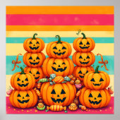 Pumpkin Parade Sunset ポスター (正面)