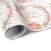 Pumpkin Paradise Thanksgiving  ラッピングペーパー (ロールコーナー)