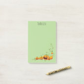 Pumpkin Patch 4" x 6" Post-it®注意事項 ポストイット (デスク上)