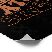 Pumpkin Patch Crew Halloween Pumpkin Patch Fall Fa ポスター (角)