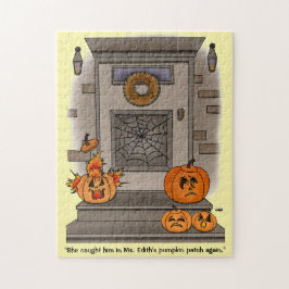 Pumpkin Patch Funny Jigsaw Puzzle ジグソーパズル