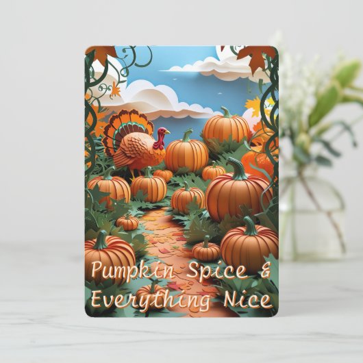 Pumpkin Patch Harvest シーズンカード (スタンド正面)