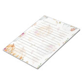 Pumpkin Patch Letter Notepad – Autumn Stationery  ノートパッド (アングル)