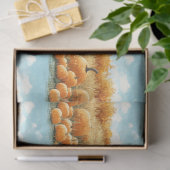 Pumpkin Patch Pattern Decoupage 薄葉紙 (ギフト)