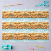 Pumpkin Patch Pattern Decoupage 薄葉紙 (クラフト)