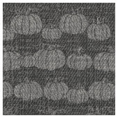 Pumpkin Patch Stripe - Tonal Charcoal Grey ファブリック (クローズアップ)