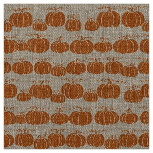 Pumpkin Pathe Stripe - Orange ファブリック (見本)