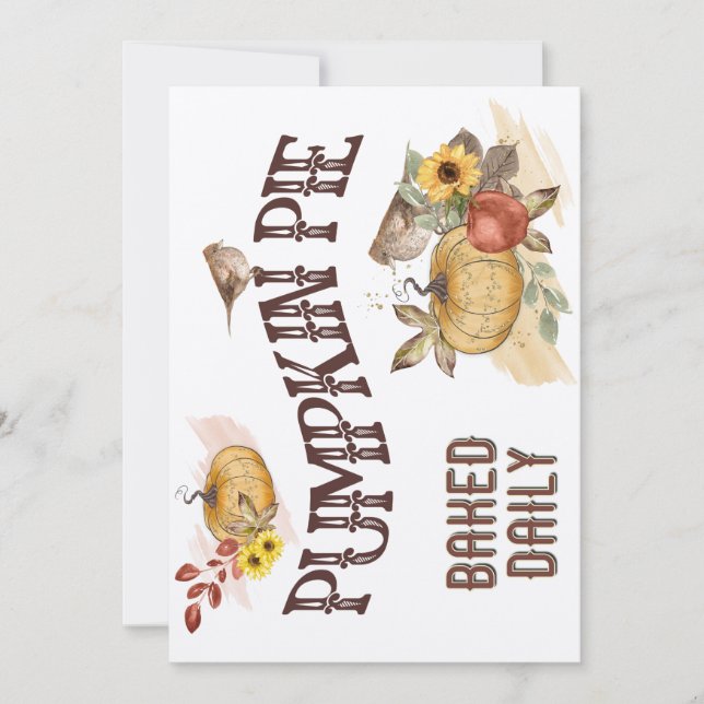 PUMPKIN PIE (正面)