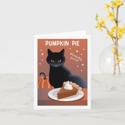 Pumpkin Pie カード (黄色い花)
