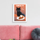 Pumpkin Pie キャンバスプリント (インサイチュ (リビング))