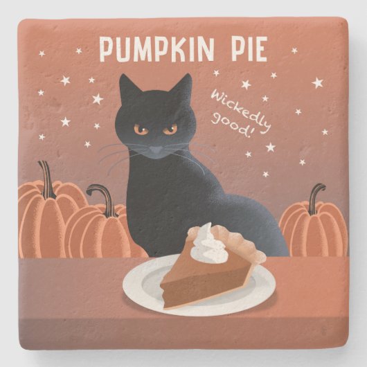Pumpkin Pie ストーンコースター (正面)