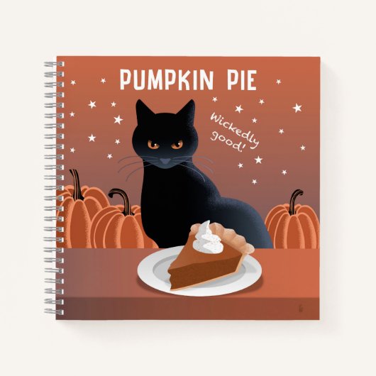 Pumpkin Pie ノートブック (正面)