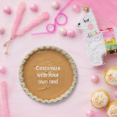 Pumpkin Pie ペーパープレート (パーティー)