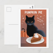Pumpkin Pie ポストカード (正面/裏面)