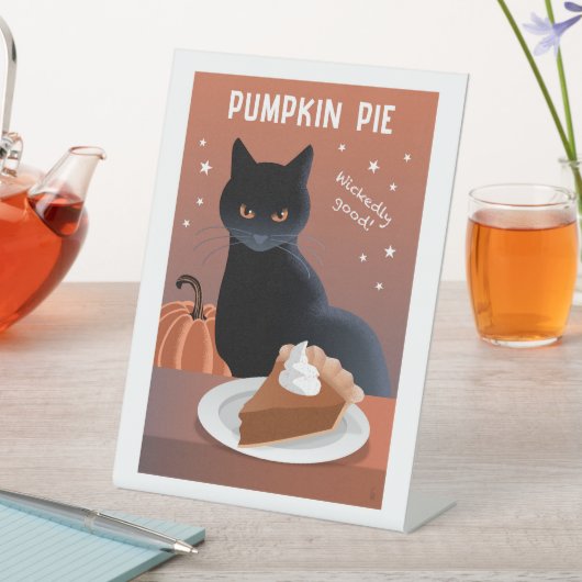 Pumpkin Pie 台座サイン (インサイチュ)