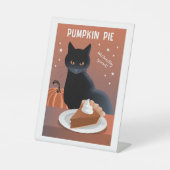 Pumpkin Pie 台座サイン (正面)