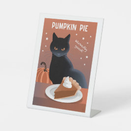 Pumpkin Pie 台座サイン