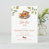 Pumpkin Pie |感謝祭の招待状 招待状 (スタンド正面)