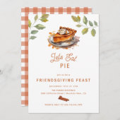 Pumpkin Pie |感謝祭の招待状 招待状 (正面/裏面)