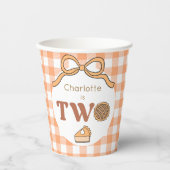 Pumpkin Pie 2nd Birthday 紙コップ (正面)