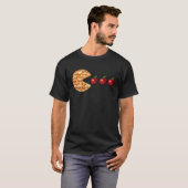 Pumpkin Pie Eating apple  Thanksgiving Turkey Day  Tシャツ (正面フル)