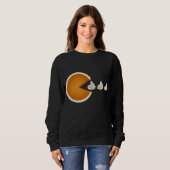 Pumpkin Pie Funny Math Halloween Costume Thanksgiv スウェットシャツ (正面フル)