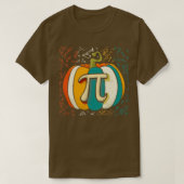 Pumpkin Pie Math Funny Halloween Thanksgiving Pi D Tシャツ (デザイン正面)