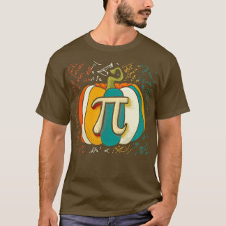 Pumpkin Pie Math Funny Halloween Thanksgiving Pi D Tシャツ