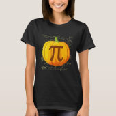Pumpkin Pie Math Shirt Funny Halloween Thanksgivin Tシャツ (正面)
