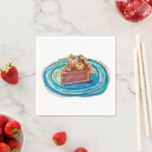 Pumpkin Pie Slice スタンダードカクテルナプキン (インサイチュ)