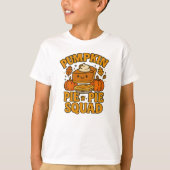 Pumpkin Pie Squad Thanksgiving Kids' Tシャツ (正面)